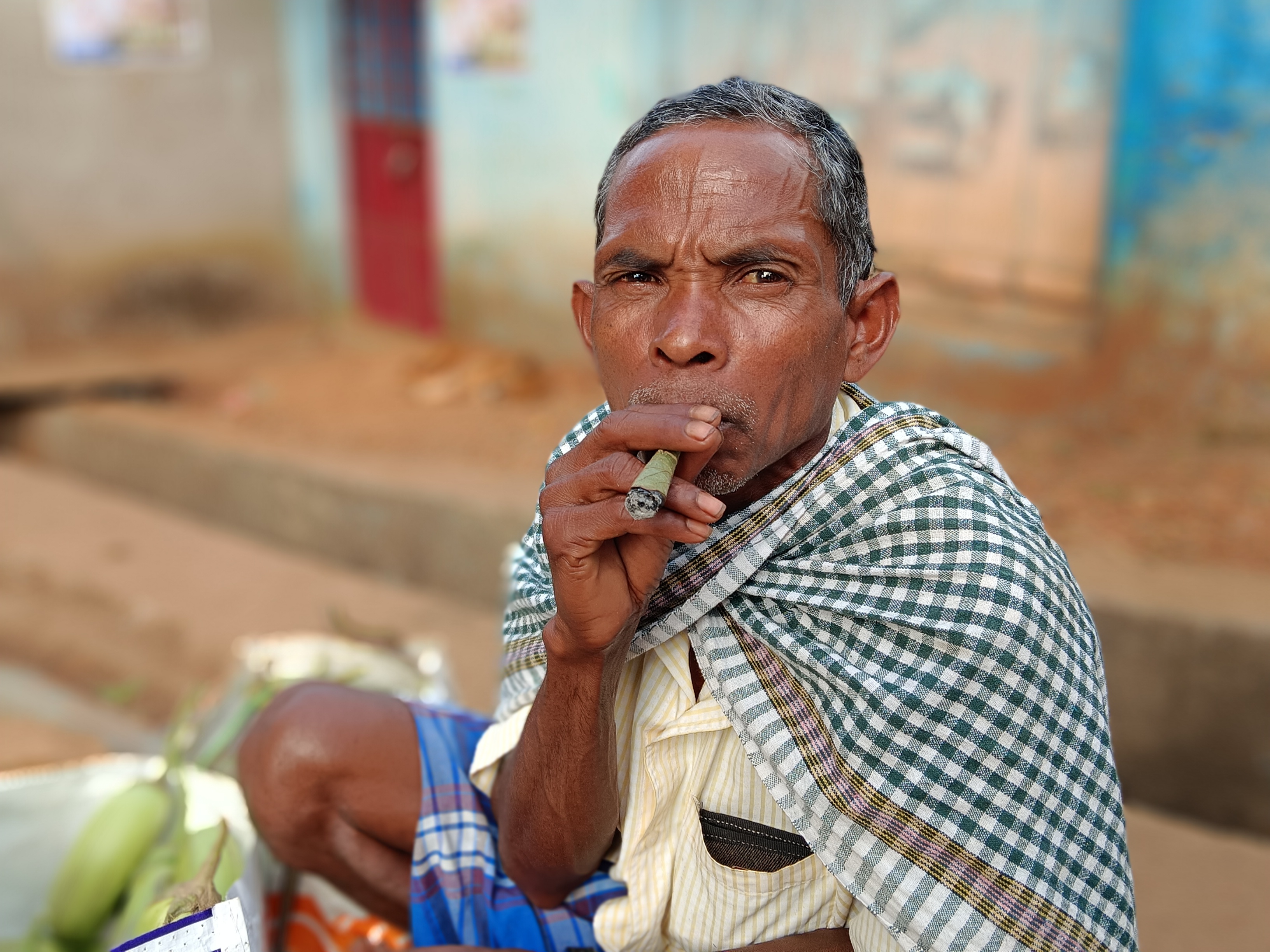 Portrait of a man in glasses